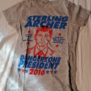 Sterling Archer President Shirt women's size S